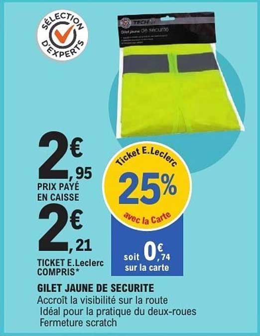 GILET JAUNE DE SECURITE