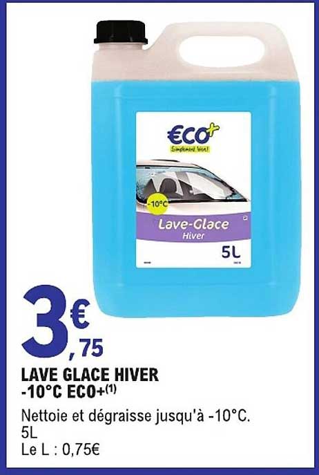 LAVE GLACE HIVER -10°C ECO+