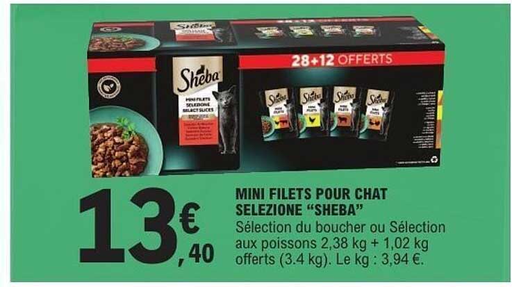 MINI FILETS POUR CHAT SELEZIONE “SHEBA”