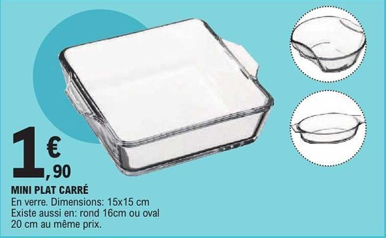 MINI PLAT CARRÉ