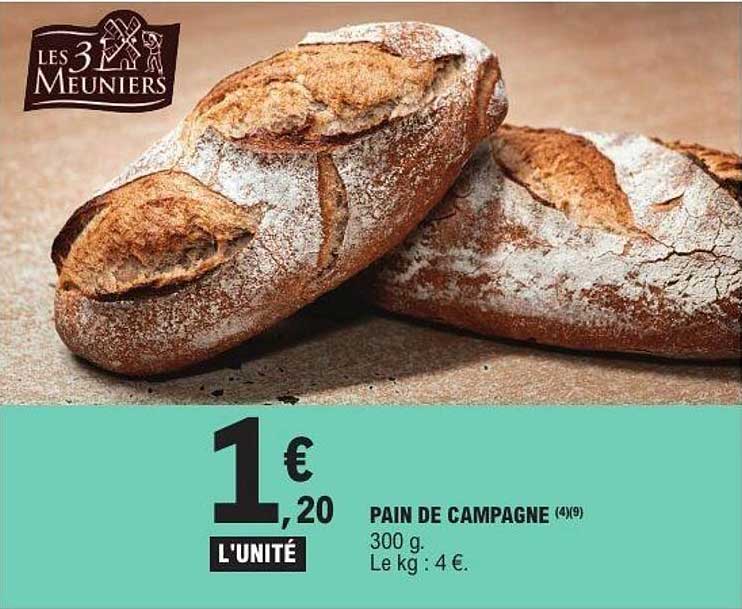 PAIN DE CAMPAGNE (4/9)