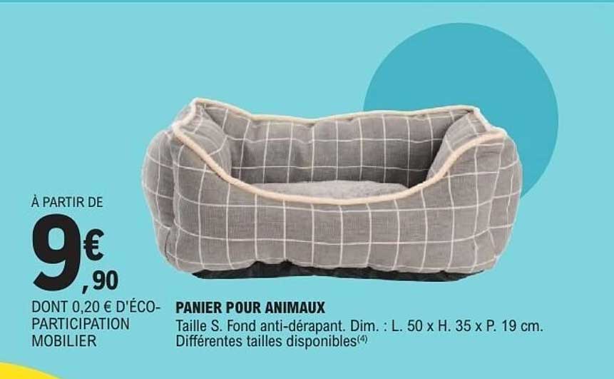 PANIER POUR ANIMAUX