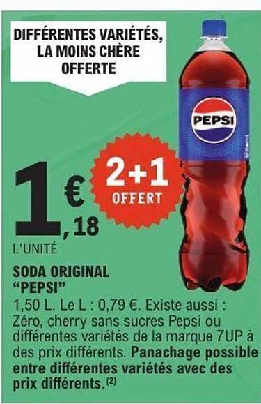 Soda Original "Pepsi"