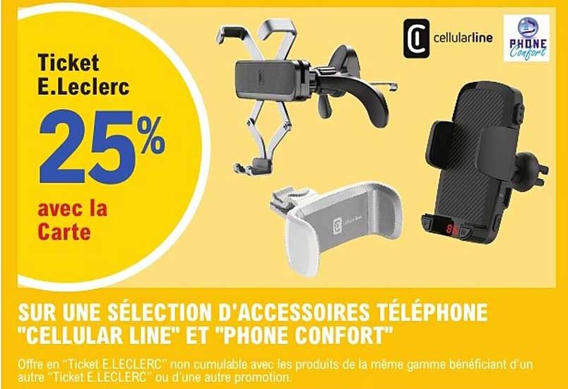 Ticket E.Leclerc 25% avec la Carte