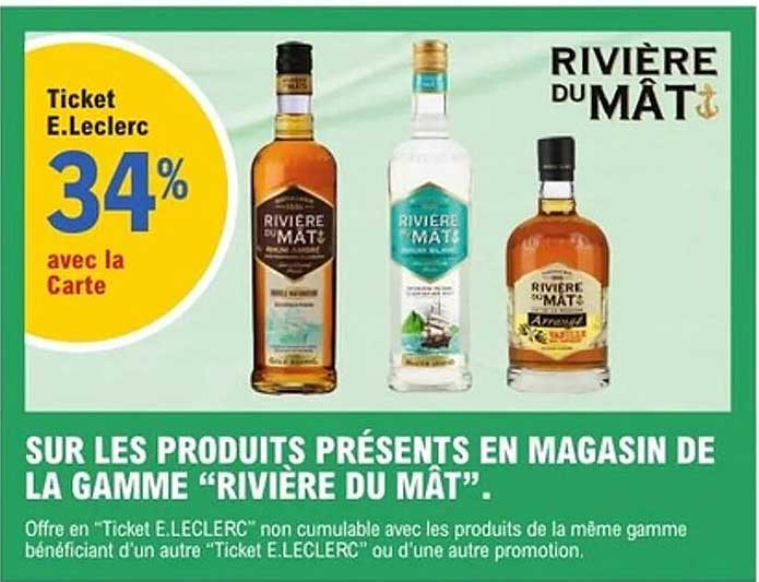 Ticket E.Leclerc 34% avec la Carte