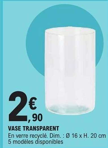 VASE TRANSPARENT