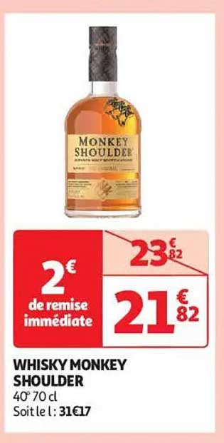 WHISKY MONKEY SHOULDER