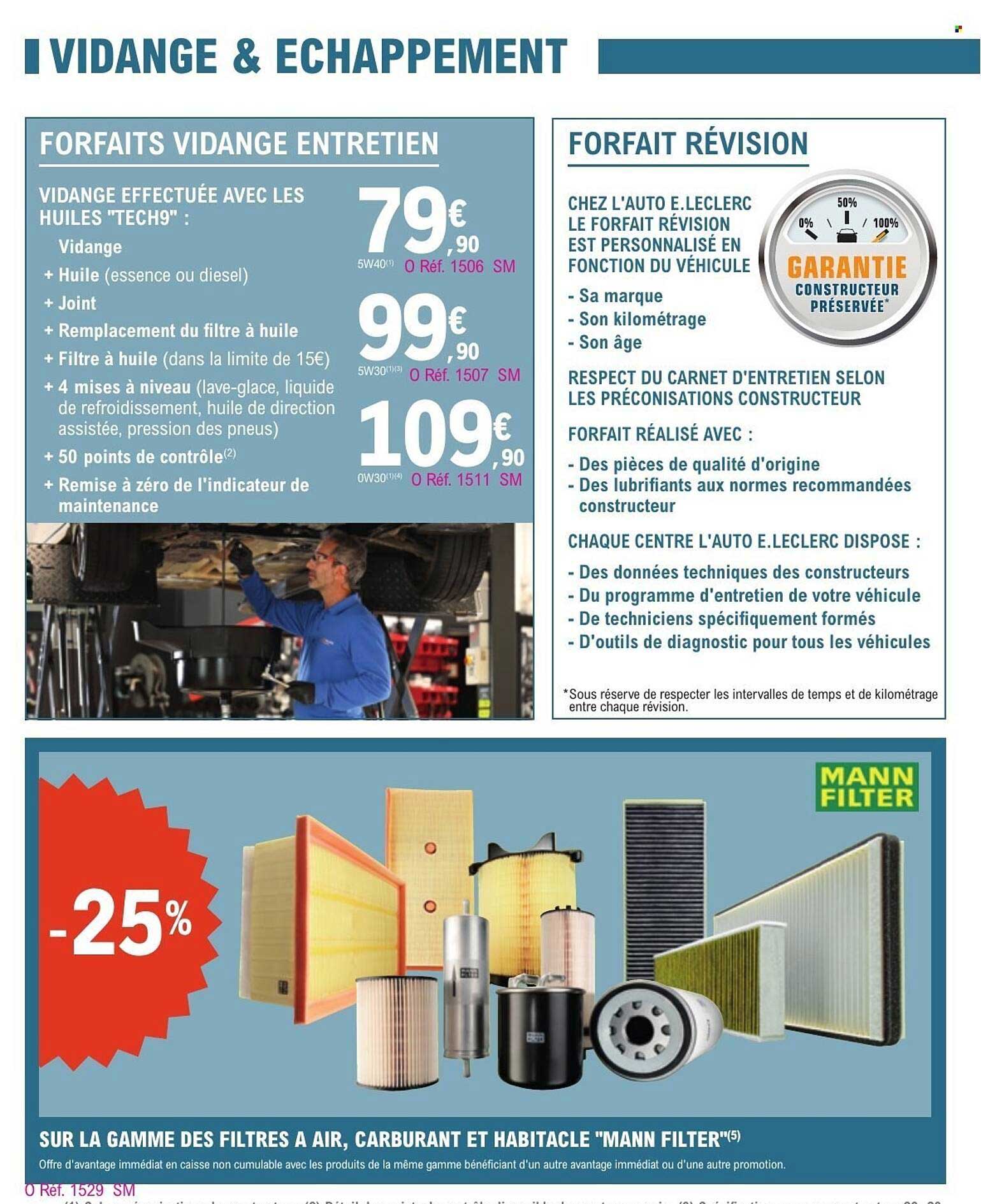 FORFAITS VIDANGE ENTRETIEN