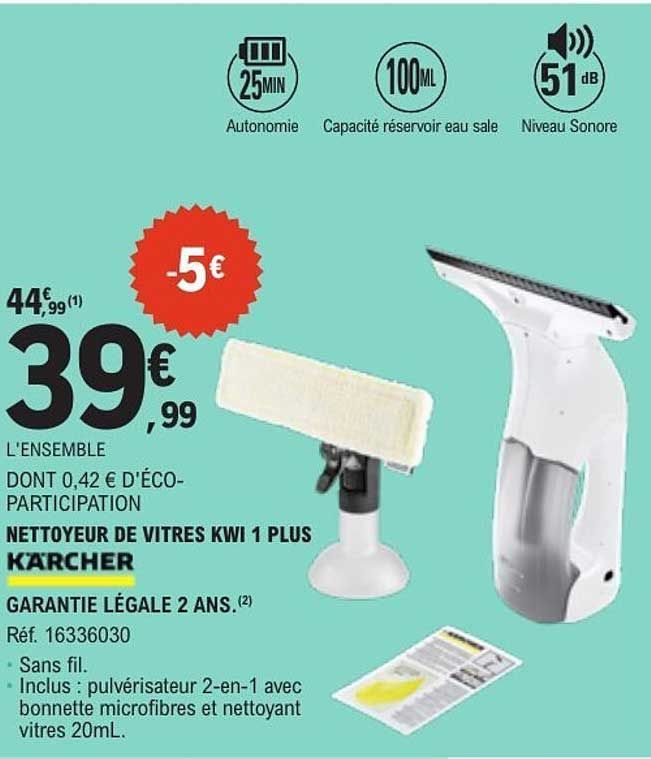 Lave Vitre Karcher Leclerc