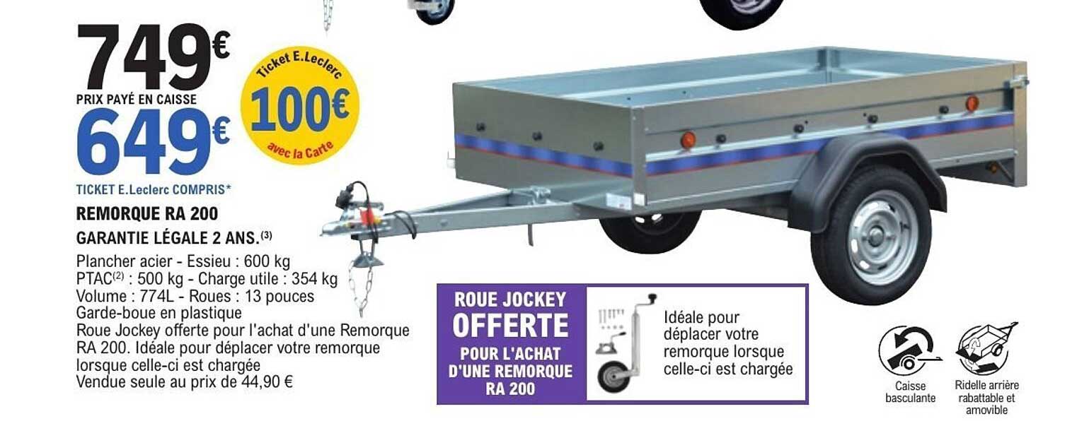 Remorque Leclerc Auto