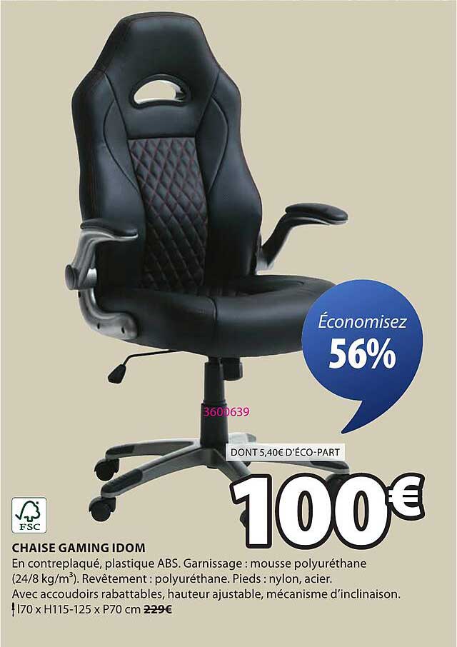 CHAISE GAMING IDOM