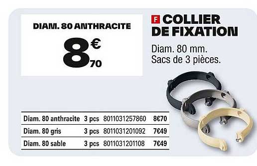 COLLIER DE FIXATION