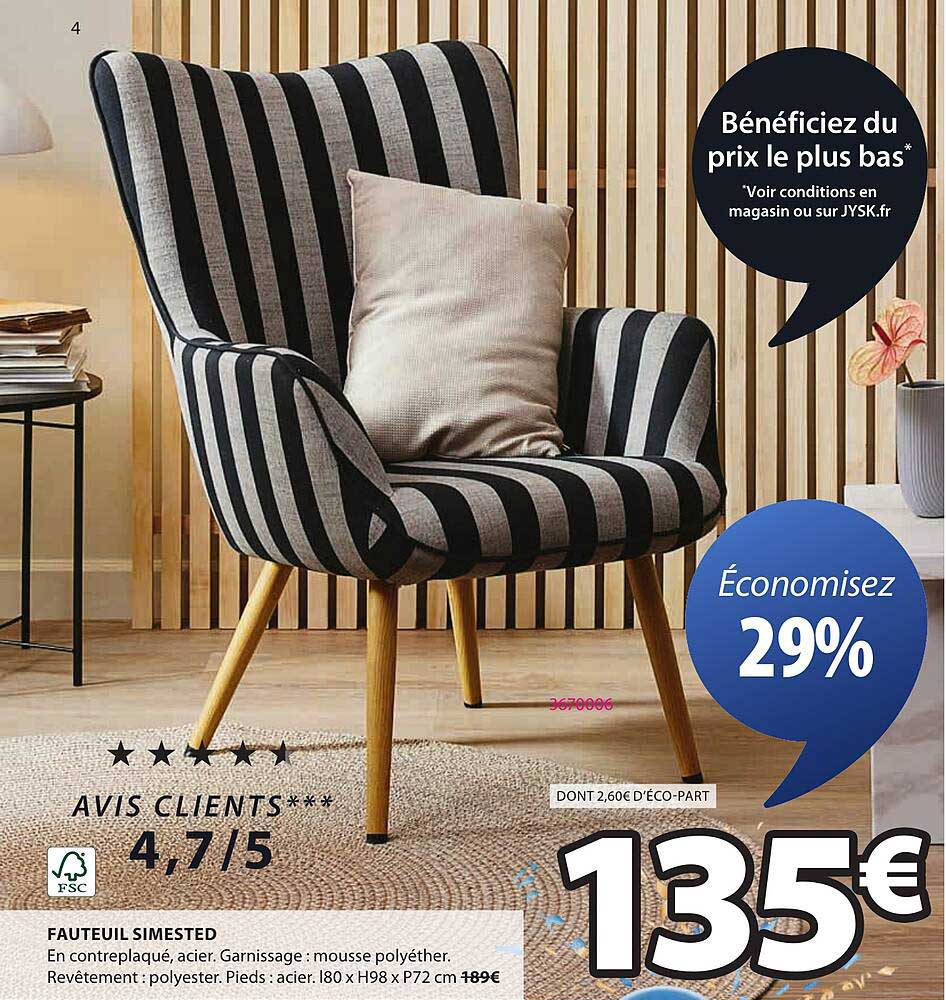 FAUTEUIL SIMESTED