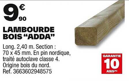 LAMBOURDE BOIS “ADDA”