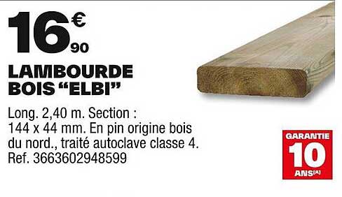 LAMBOURDE BOIS "ELBI"