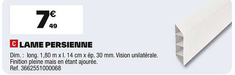 LAME PERSIENNE