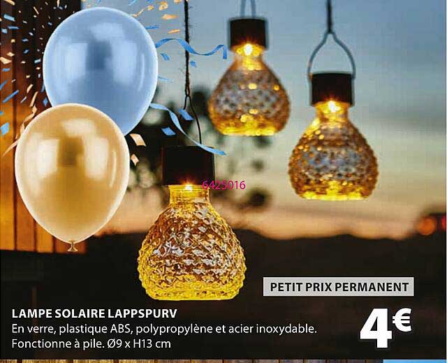 LAMPE SOLAIRE LAPPSPURV