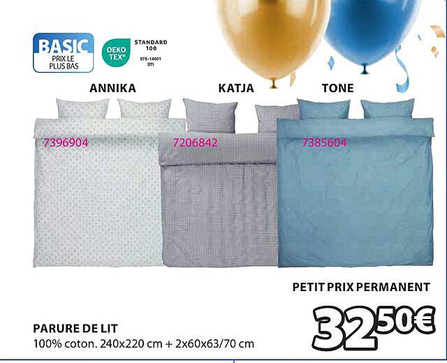 PARURE DE LIT