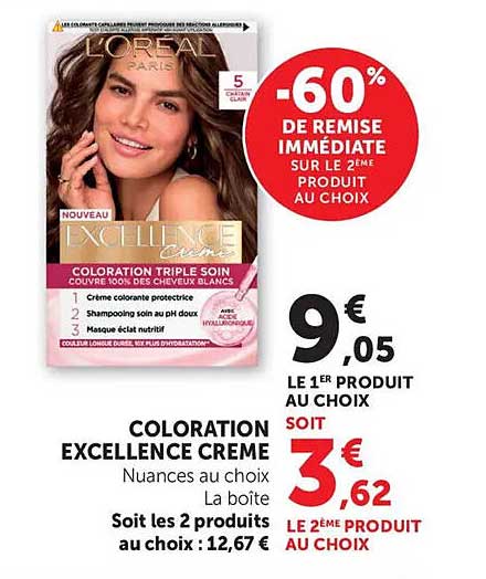 COLORATION EXCELLENCE CREME