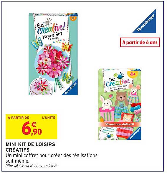 MINI KIT DE LOISIRS CRÉATIFS