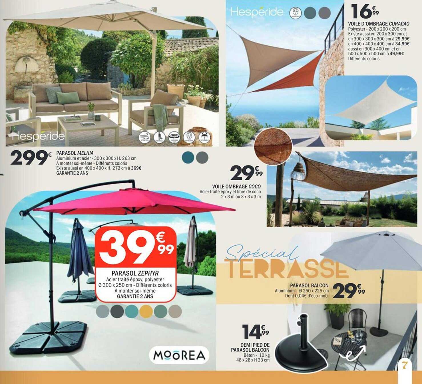 Housse Parasol La Foirfouille