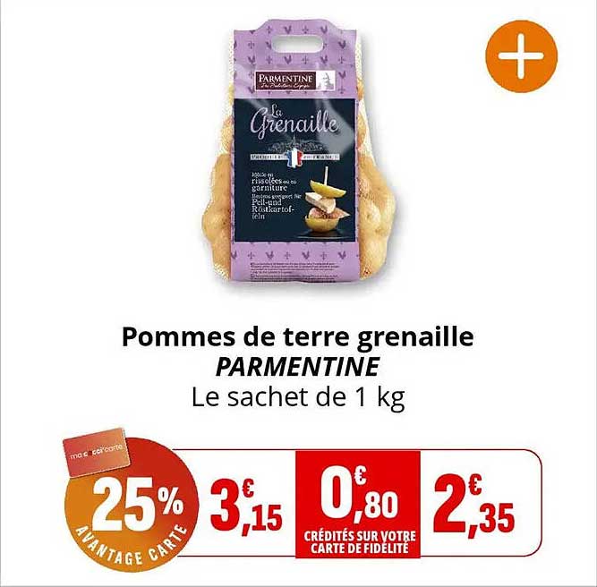 Pomme De Terre Grenaille Sachet