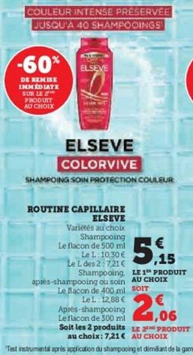 60% DE REMISE IMMEDIATE SUR LE 2ème PRODUIT AU CHOIX
