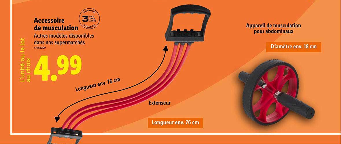 Accessoire de musculation