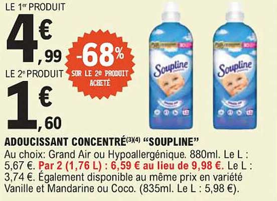 ADOUCISSANT CONCENTRÉ "SOUPLINE"