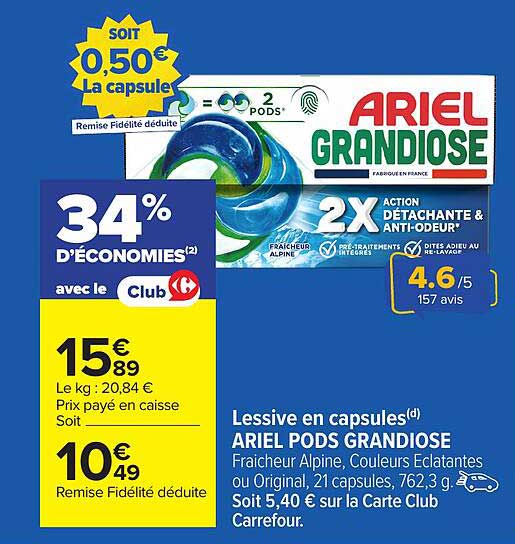 ARIEL PODS GRANDIOSE