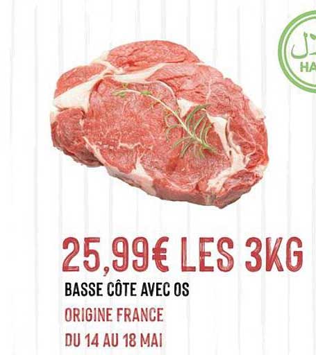 BASSE CÔTE AVEC OS