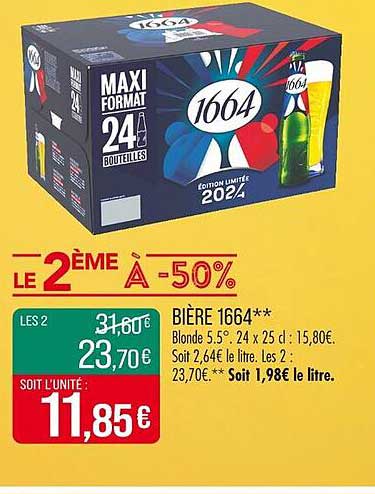 BIÈRE 1664**