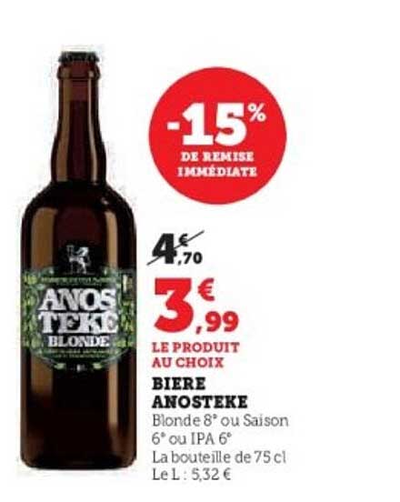 BIERE ANOSTEKE