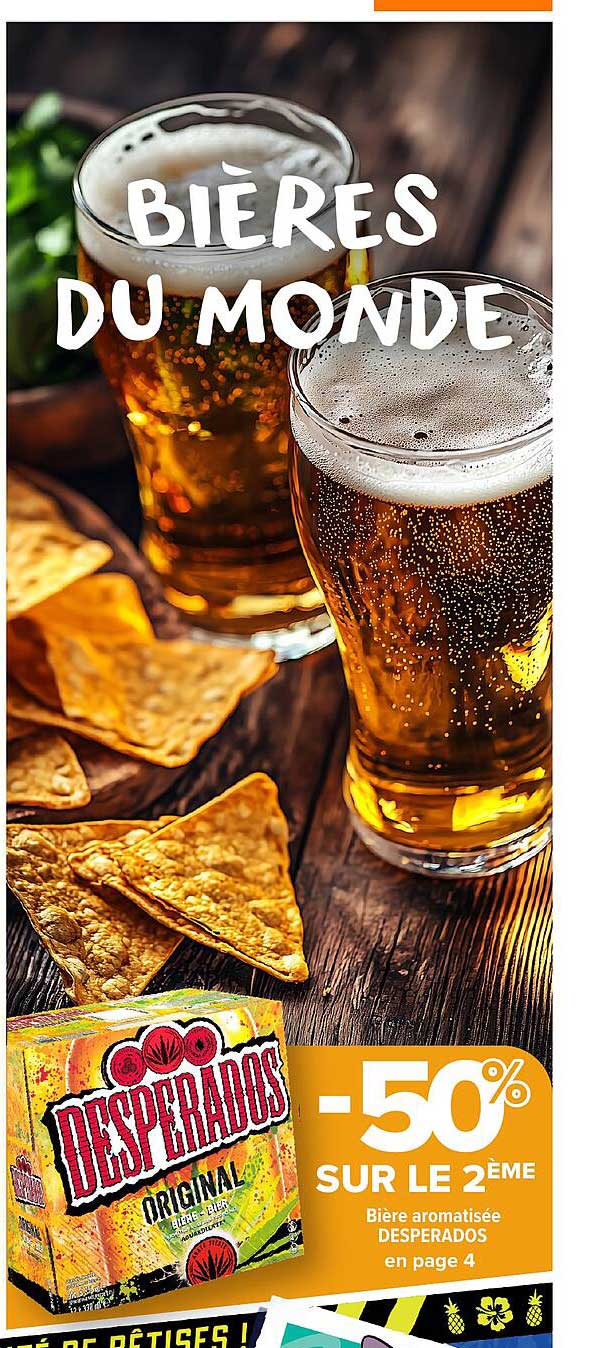 Bière aromatisée DESPERADOS