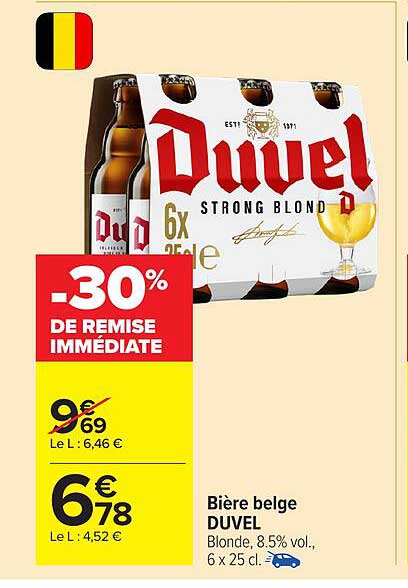 Bière belge DUVEL