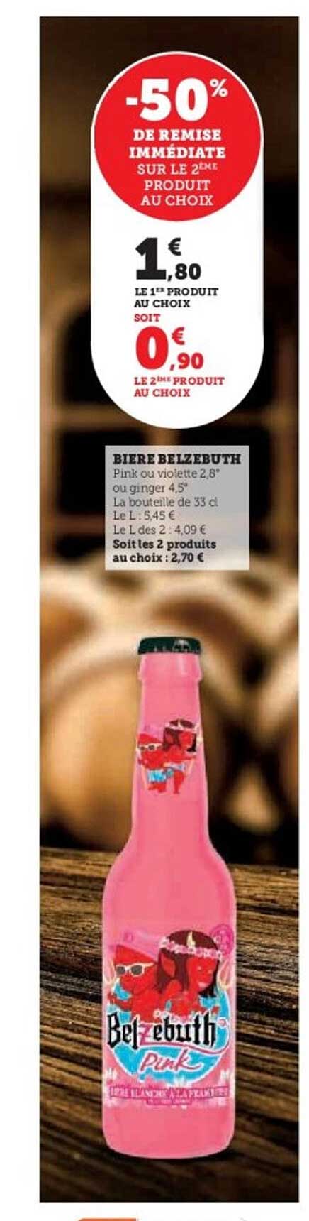 Bière Belzebuth Pink ou Violette