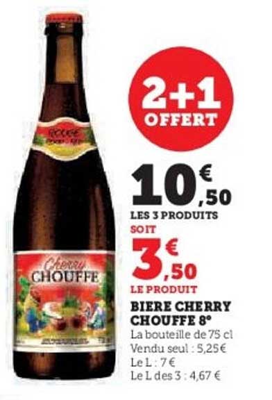 BIERE CHERRY CHOUFFE 8°