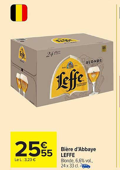 Bière d’Abbayé LEFFE