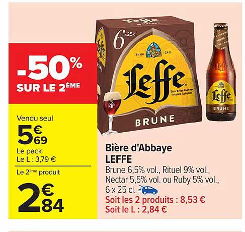 Bière d'Abbaye LEFFE