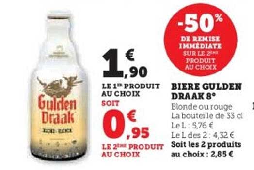 BIERE GULDEN DRAAK 8°