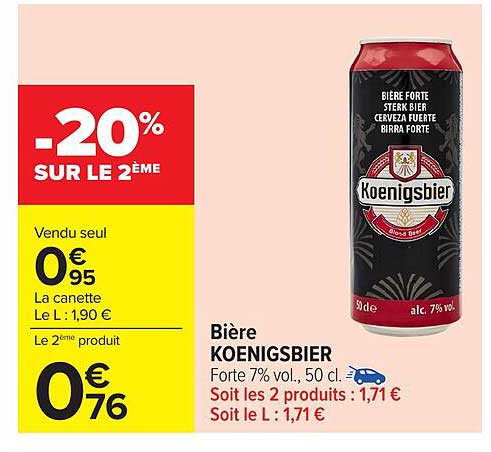 Bière KOENIGSBIER