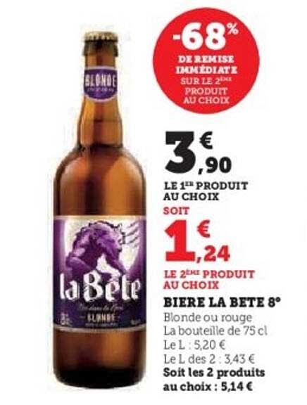 BIERE LA BETE 8°