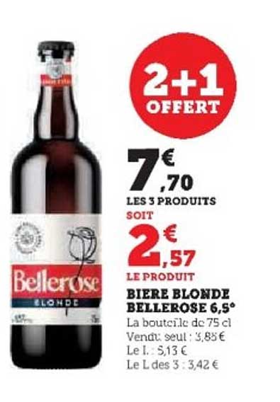 BIERRE BLONDE BELLEROSE 6,5°