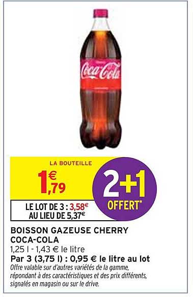BOISSON GAZEUSE CHERRY COCA-COLA