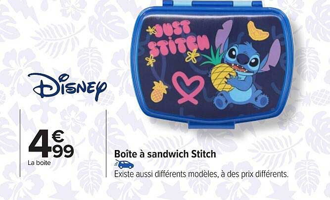 Boîte à sandwich Stitch