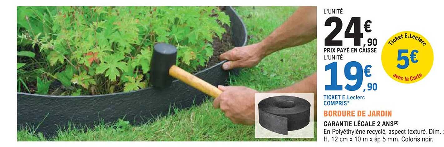 BORDURE DE JARDIN