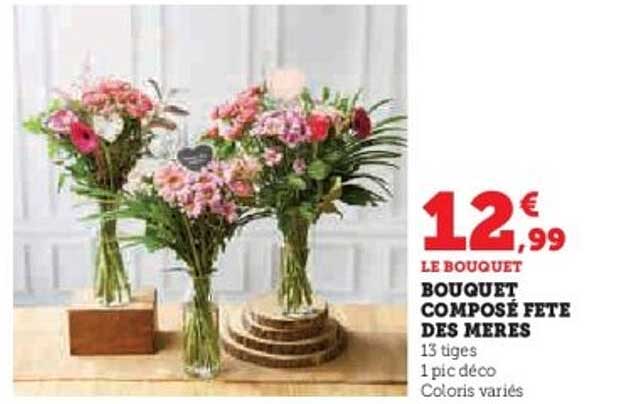 BOUQUET COMPOSÉ FETE DES MERES