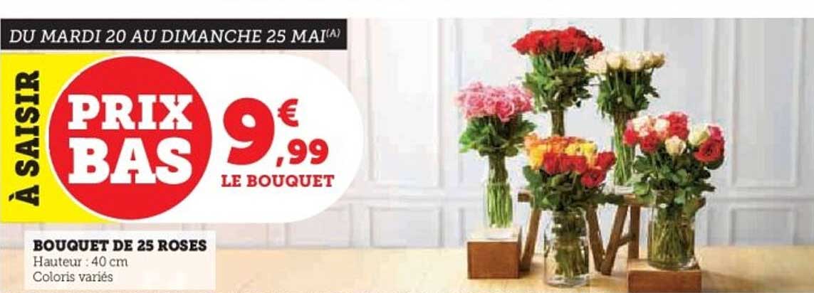 Bouquet de 25 roses