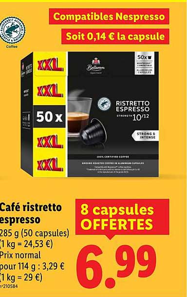 Café ristretto espresso