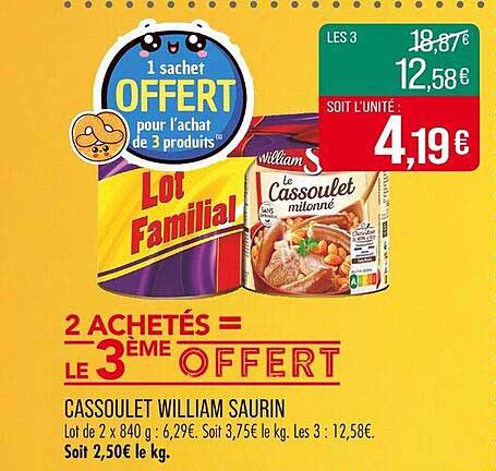 CASSOULET WILLIAM SAURIN